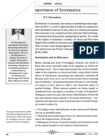 The Importance of Systematics: - 60 - R-ES-O - N-A-N-C-E - I-Ju-n-e - 2-0-0-0