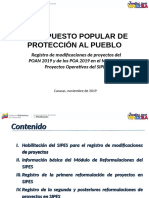 Instructivo Del Modulo de Reformulaciones Del SIPES 2019