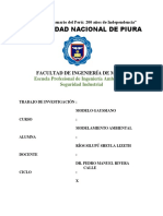 Modelo Gaussiano de Dispersión de Contaminantes Atmosféricos - Ríos Silupú Sheyla