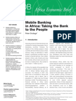 Mobile Banking in Africa - Taking The Bank To The People