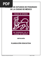 Lce Antología Planeación Educativa