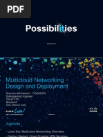 DGTL-BRKCLD-3440-Multicloud Networking - Design and Deployment