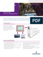 Programmable Touchscreen Thermostat: Ideal For Light Commercial Applications