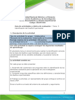 Guía Tarea 3 - Identificación Del Diseño Experimental