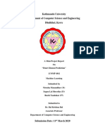 Mini Project Report On Heart Disease Pre