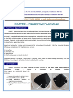 Coatex Face Mask Description