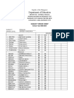 Department of Education: Republic of The Philippines