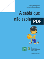 A Sabia Que Nao Sabia Voar em PDF