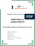 Đặng Trần Trung Sơn HS153089 MGT103 invidual assignment