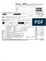 Gov. Walz 2019 Federal Tax Return - Redacted