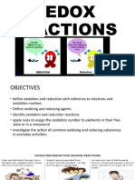 8.1-8.6 Redox Reactions