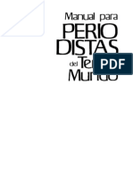 Manual para Periodistas Del Tercer Mundo