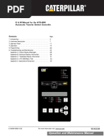 O & M Manual For The ATC-800 Automatic Transfer Switch Controller