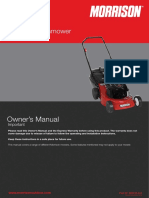 Morrison Lawnmower: Owner's Manual