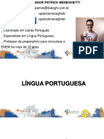 c12 P de Portugues Preposicao e Regencia Nominal e Verbal