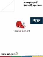 ManageEngine AssetExplorer 5.6 HelpDocument
