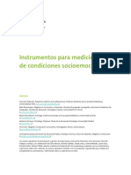 Instrumentos para Medición de Condiciones Socioemocionales