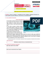 Ficha de Autoaprendizaje Semana 1-1 Comunicación 5° Grado