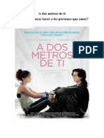 Reseña de A Dos Metros de Ti