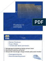 Peraturan 11 Offside