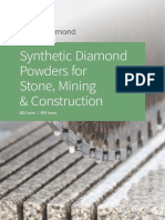 Synthetic Diamond Powders For Stone, Mining & Construction: ISD Series / IPD Series