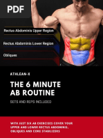 The 6 Minute Ab Routine: Athlean-X