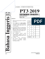 Pentaksiran Tingkatan 3: Pemahaman Sept./Okt. 1 Jam 15 Minit