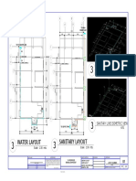 Water Layout Sanitary Layout: Water Line Isometric View