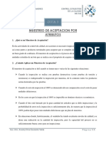 Guia 3 - Muestreo de Aceptacion Por Atributos