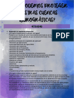 ¿Cómo Podemos Proteger Nuestras Cuencas Hidrográficas?: Actividad