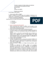 Preguntas Guía para El Examen de Teoría General Del Proceso