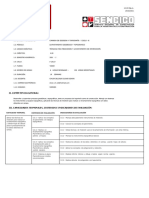 Programa Analitico Aprobado U.D. Técnicas para Mediciones y Levantamiento de Información Ciclo - I