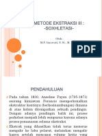 Materi 5 - Metode Ekstraksi Soxhletasi