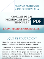 Educación Especial y Educacion Regular