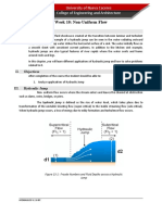 Week 10: Non-Uniform Flow: University of Nueva Caceres College of Engineering and Architecture