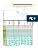 150# RF Piping Dimensions