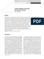 Assessment of Drinking Water Suitability in Low Income Rural Areas: A Case Study in Sixaola, Costa Rica