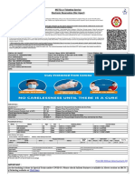 Irctcs E-Ticketing Service Electronic Reservation Slip (Agent)