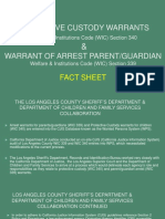 Updatd Procedures For Protective Custody Warrants