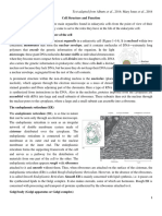 Week 7. Reading Materials - Cell Structure and Function 2021