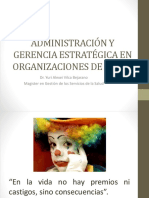 Administración y Gerencia Estratégica en Organizaciones de Salud