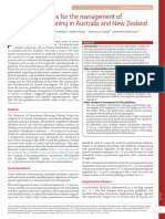 Updated Guidelines For The Management of Paracetamol Poisoning in Australia and New Zealand