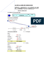 Calculo de Linea de Conduccion