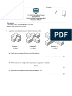 Instructions Calculator Is NOT Allowed For This Class Test. Answer ALL Subjective Questions