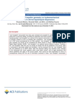 Influence of Impeller Geometry On Hydromechanical