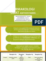 Tinjauan Farmakologi Antihistamin - Kelompok II