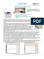 Product Sheet: Nibp100D Noninvasive Blood Pressure Monitoring System