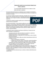 MF1442 - 3 Programación Didáctica de Acciones Formativas para El Empleo TEMA 3