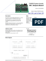 12 Item 204 OB Output Board