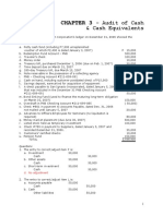 Audit of Cash Test Banks